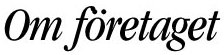 om f�retaget